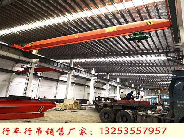 廣東韶關(guān)行車行吊銷售廠家5噸電動單梁起重機價格