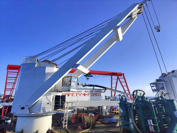 山東威海船用起重機銷售廠家甲板吊性能優(yōu)良