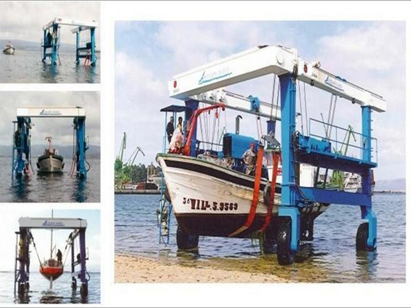 浙江湖州游艇搬運(yùn)機(jī)廠家游艇搬運(yùn)機(jī)承載力強(qiáng)